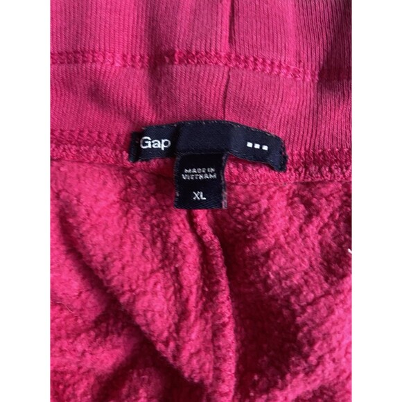 Gap Womens Y2K Wide Leg Logo Sweatpants Size XL Pink Drawstring Loungewear Cozy - Picture 5 of 8